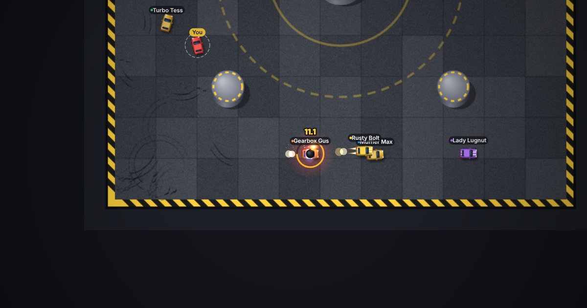 Bomb Tag gameplay: a car carrying a ticking bomb